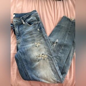 Kancan distressed skinny jeans